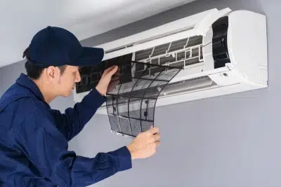 فیلتر هوای کثیف کولر گازی